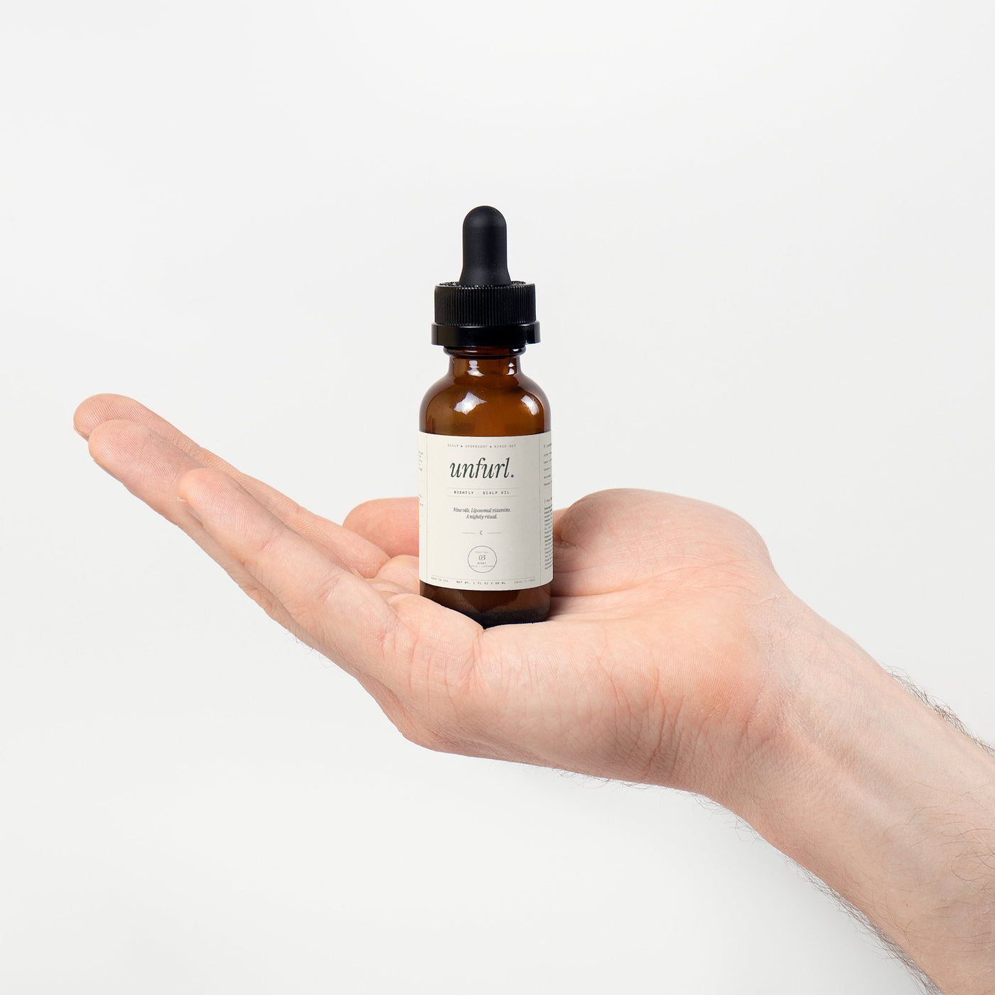 Nightly Hair Oil with dropper applicator